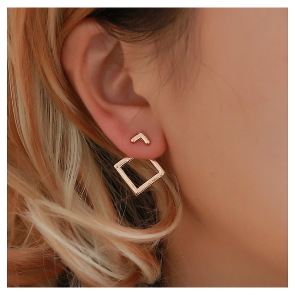 🆕Silver Triangle Earrings